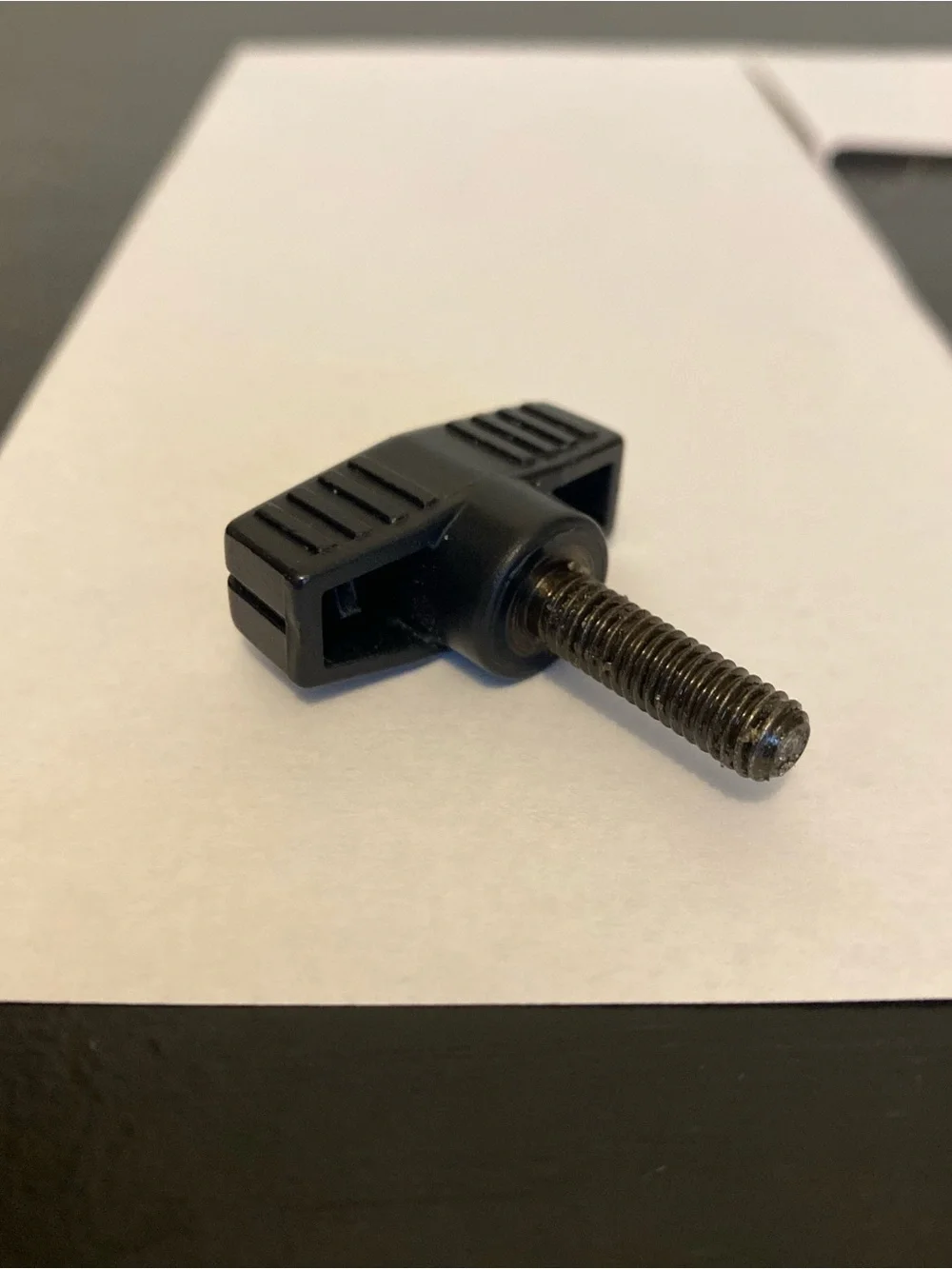 Sony VCT 870RM Thumbscrew Bolt Part Horizontal Pan Black Thumb Screw
